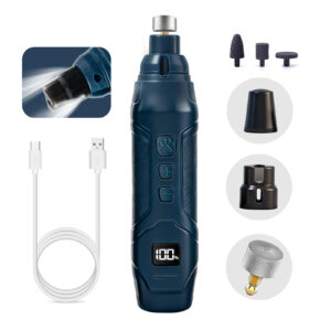 Electric Pet Nail Grinder with 1200mAh Battery for Dogs and Cats