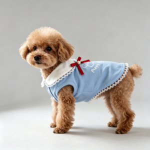 Collarless Warm Dog T-Shirt Cozy Pet Base Layer for Small Breeds